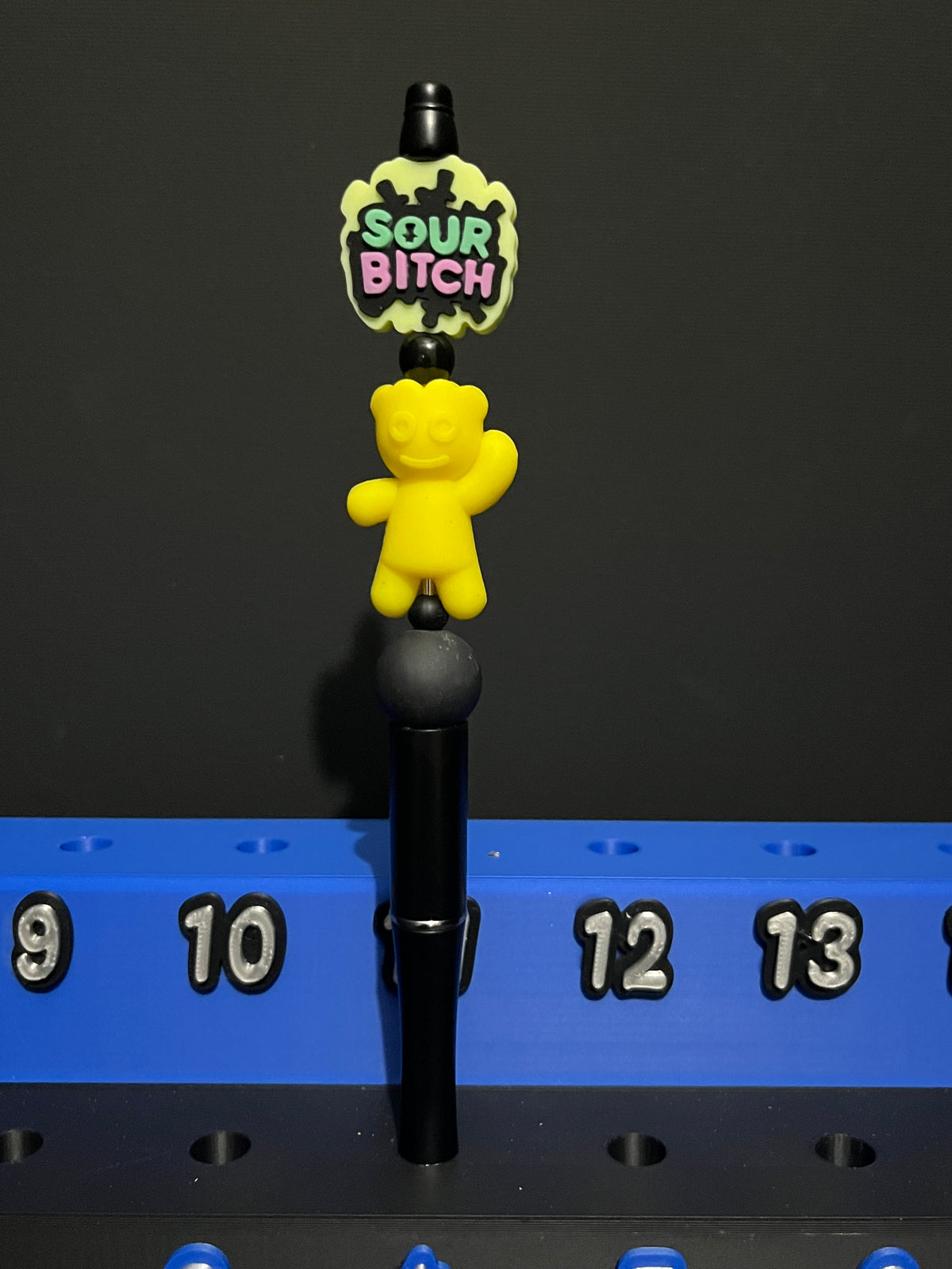 Sour B*tch Patch Kid inspired Beaded Pen