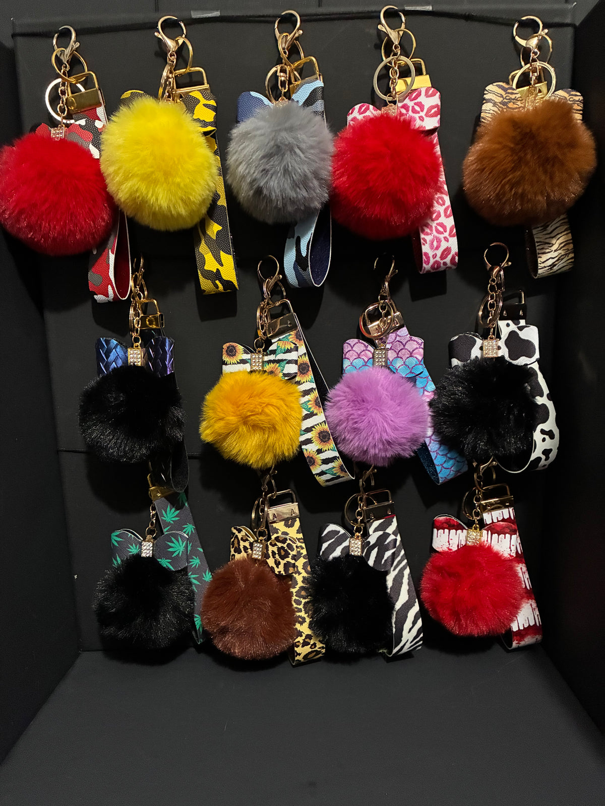 Classic Collection - Matching Pom & Wristlet Sets