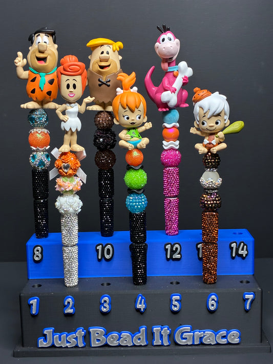STONE AGE-INSPIRED BEADED PENS