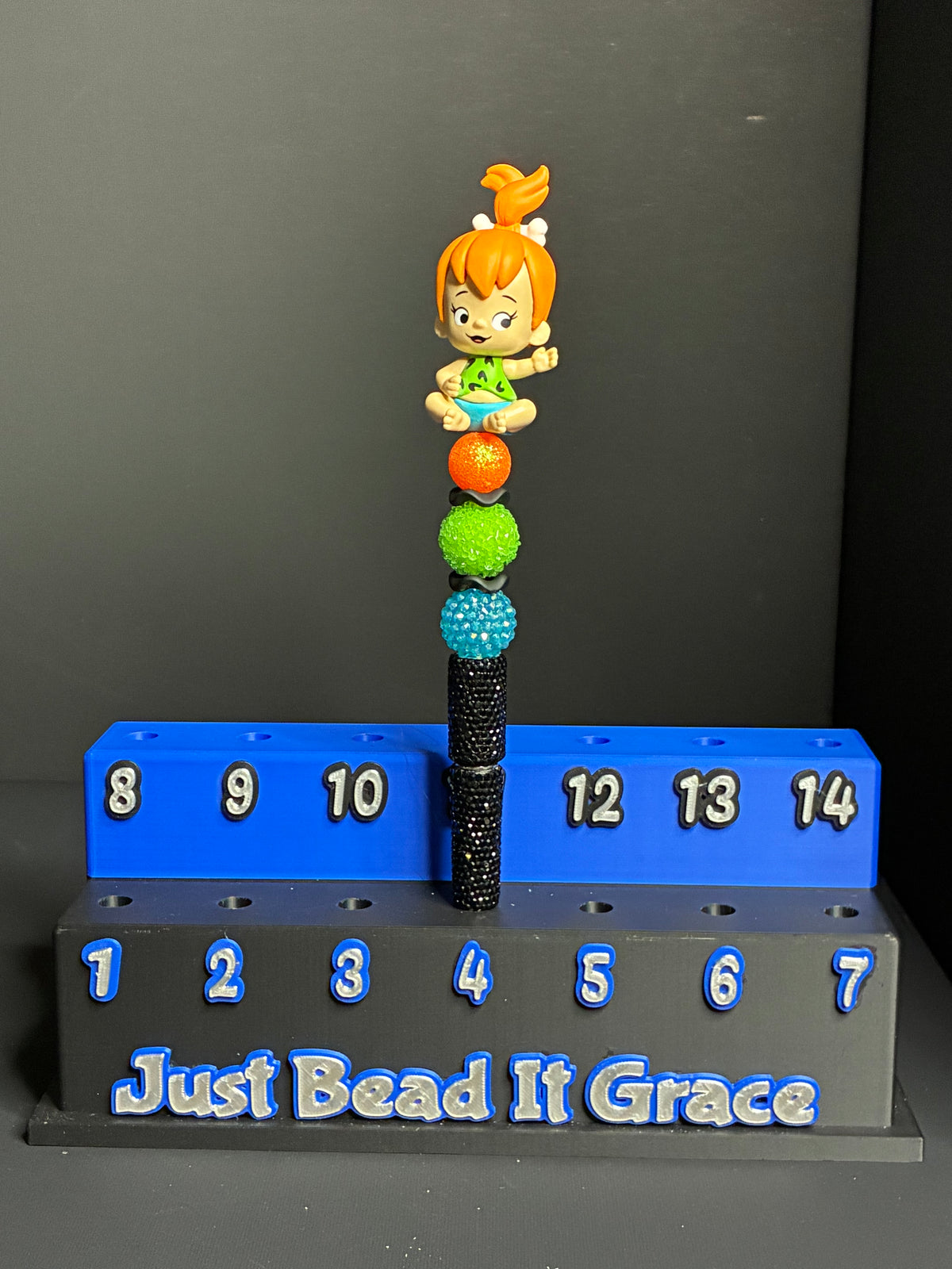STONE AGE-INSPIRED BEADED PENS