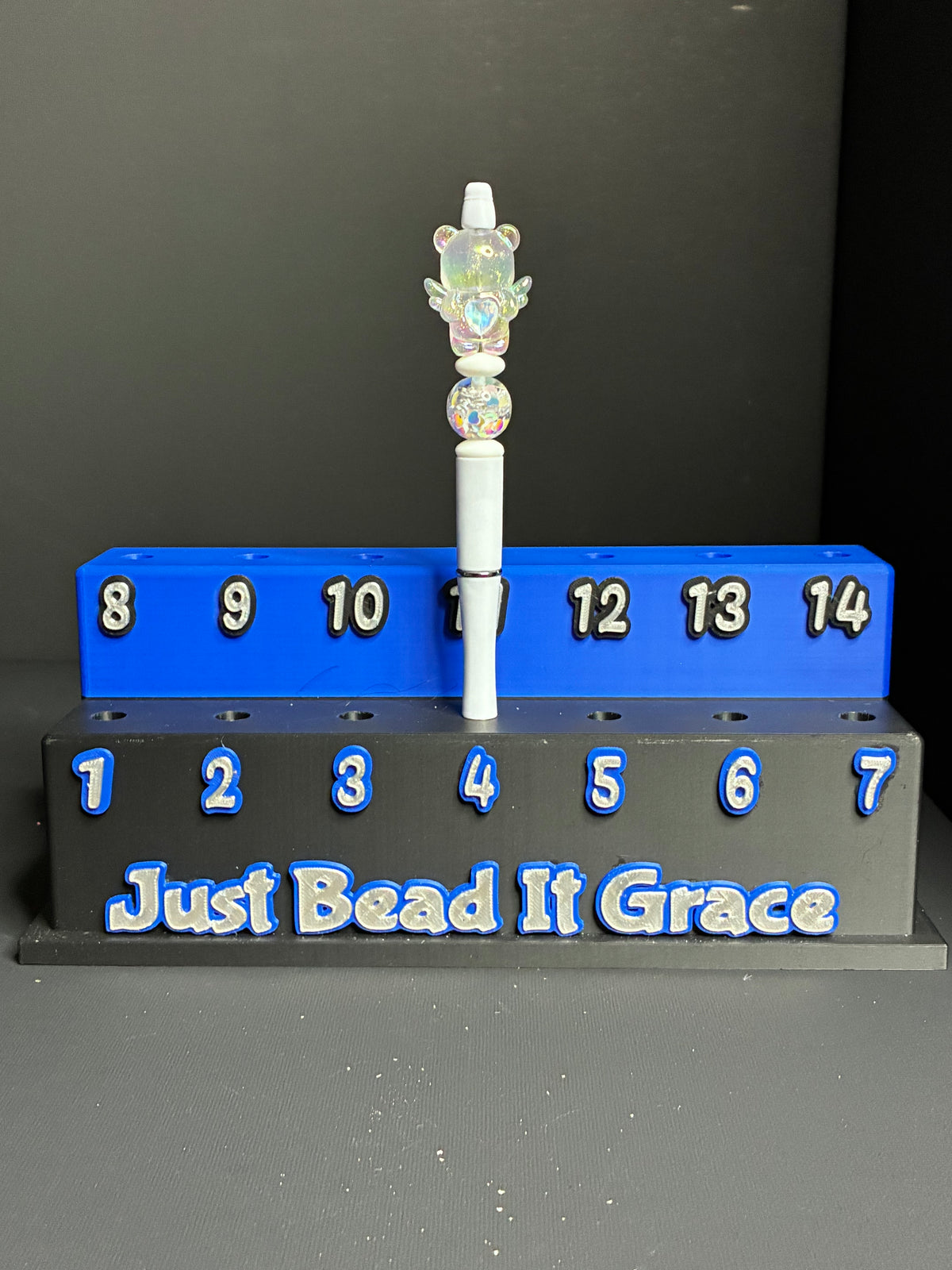 PASTEL ANGEL BEAR BEADED PENS